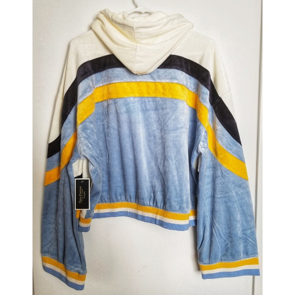 Juicy Couture Velour Track Lounge Hoodie - Picture 3 of 7